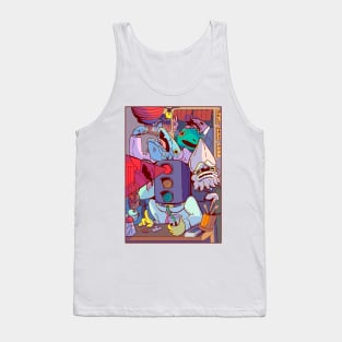 Night at The Yakitori Bar Tank Top